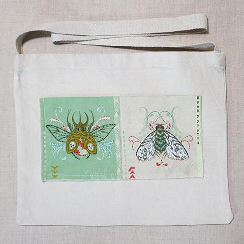Messenger Bag with bug pocket – Sewing Bird